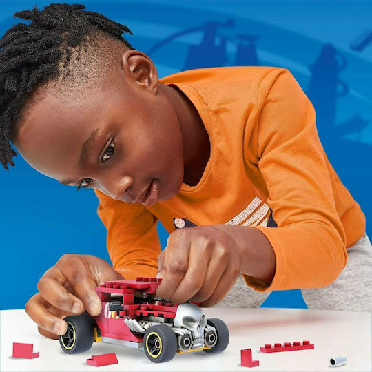 Mega Bloks Building Blocks Mega Construx Hot Wheels Bone Shaker For 5+ Years 118 Pieces