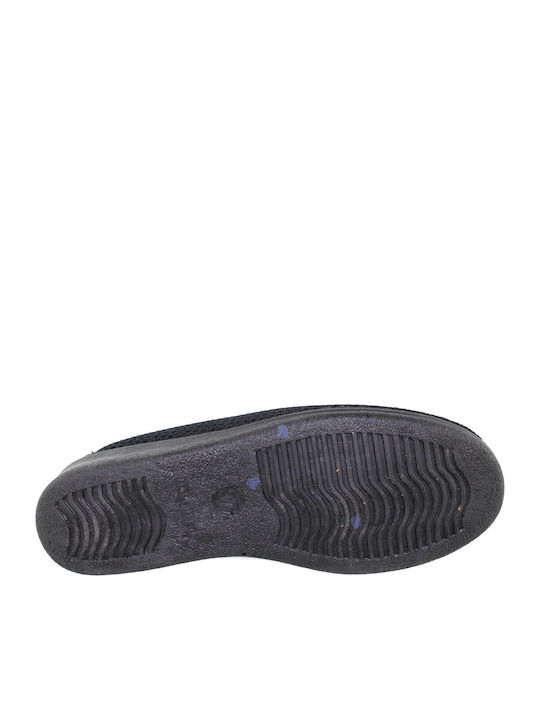Ανατομικά Γυναικεία Slip-On Πάνινα Μαύρα