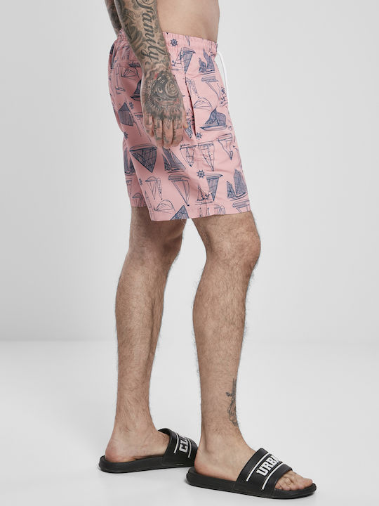 Costum De Baie Bărbați Pantaloni Scurți Yacht Aop Cu Modele