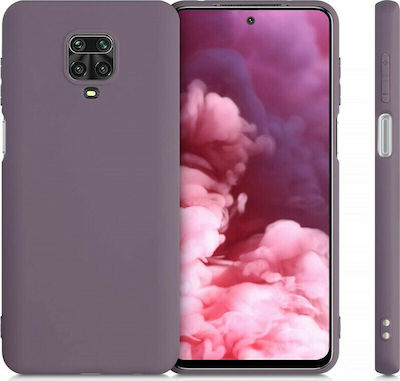 KWmobile Umschlag Rückseite Silikon Lila (Redmi Note 9S / 9 Pro / 9 Pro Max) 52140.181