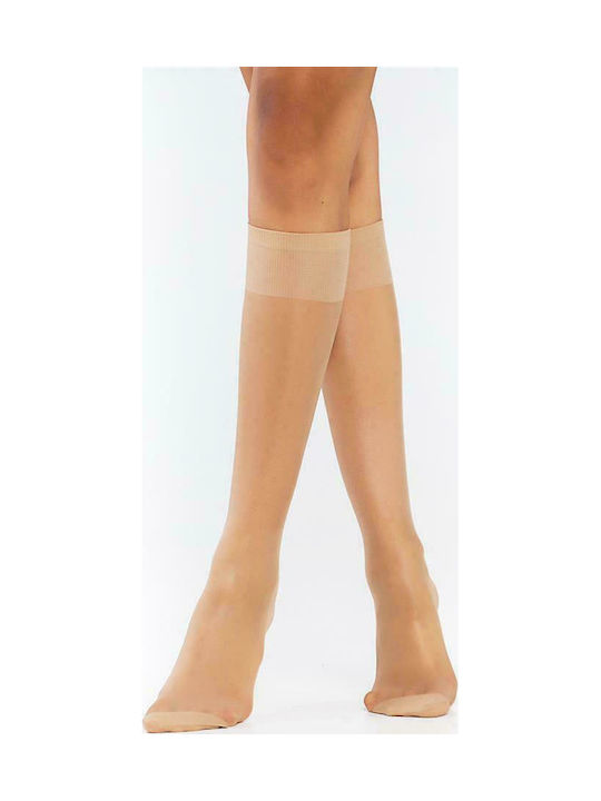 Sensi Women's Socks 20 Den 2Pack Caramel