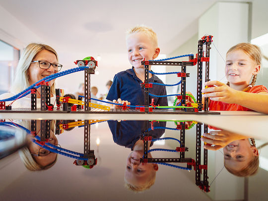 Fischer Technik Plastic Construction Toy Advanced Funny Machines for Children 7+ years+ Years