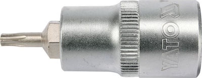 Yato Cheie tubulară cu Vârf Torx și Patrat de Prindere 1/2'' Dimensiune T30x55mm 1buc