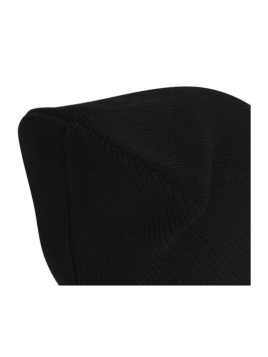 Performance Beanie Unisex Σκούφος με Rib Πλέξη σε Μαύρο χρώμα