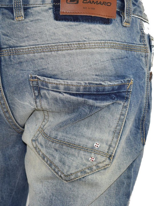 16001-302-0132 Herren Jeanshosen Slim Fit Blau