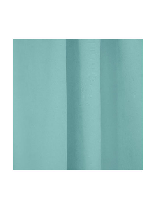 Lino Home Curtain with Pencil Pleat Renas Mint 140x280cm