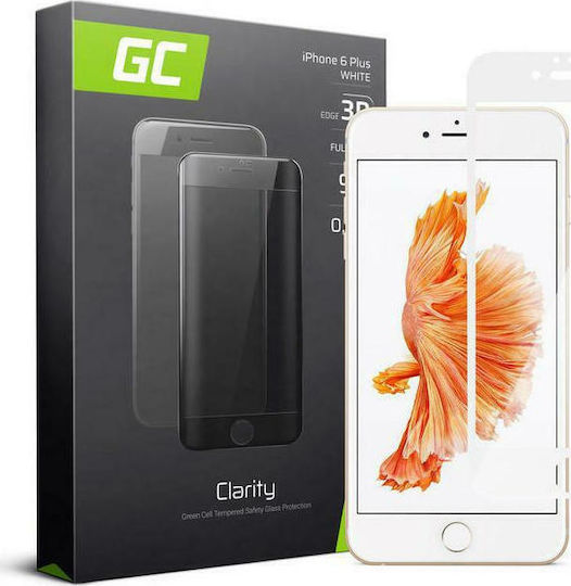 Green Cell Clarity Full Face Tempered Glass (iPhone 6 / 6S Plus)