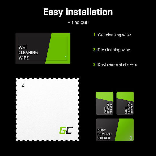 Green Cell Clarity Full Face Tempered Glass (iPhone 6 / 6S Plus)