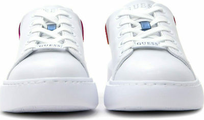 Guess Bradly Γυναικεία Sneakers Λευκά
