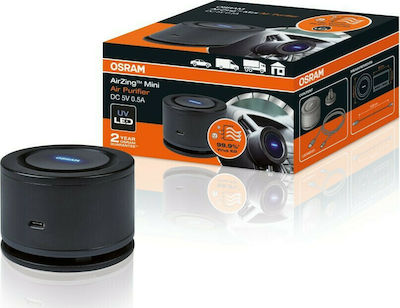 Osram Car Ionizer with USB Black Color