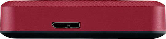 Toshiba Canvio Advance 2020 USB 3.2 Εξωτερικός HDD 1TB 2.5" Κόκκινο