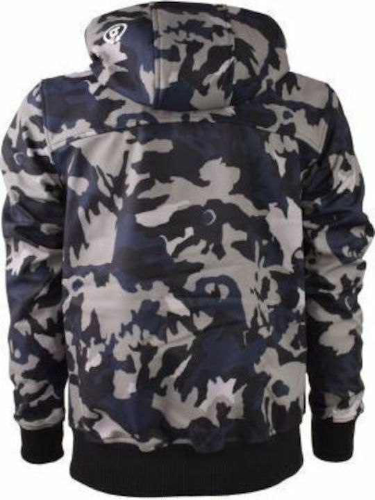 Winter Jacket Bomber Waterproof and Windproof Blue