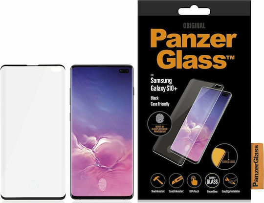 PanzerGlass Full Face Tempered Glass Black (Galaxy S10+)