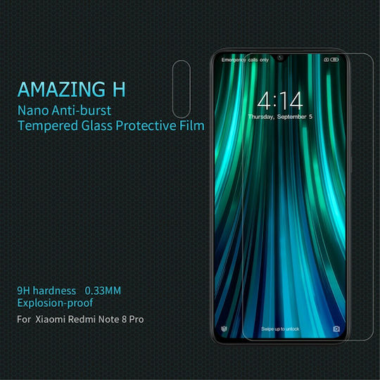 Nillkin Amazing H Gehärtetes Glas (Redmi Note 8 Pro)
