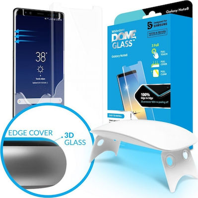 Whitestone 3D Full Face Tempered Glass (Galaxy S8+)