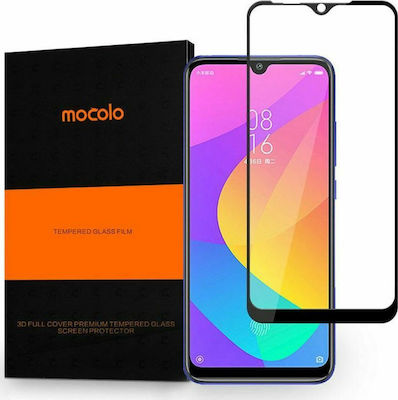 Mocolo Full Face Tempered Glass Black (Mi A3)