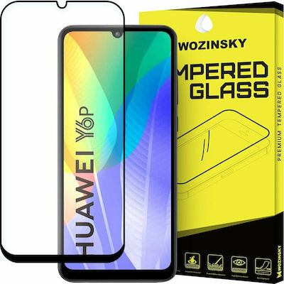 Wozinsky Wozinsky Full Glue Tempered Glass Black (Huawei Y6p)