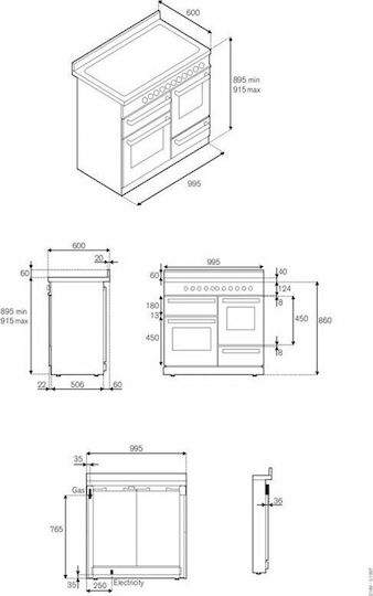 Bertazzoni Κουζίνα Professional Series