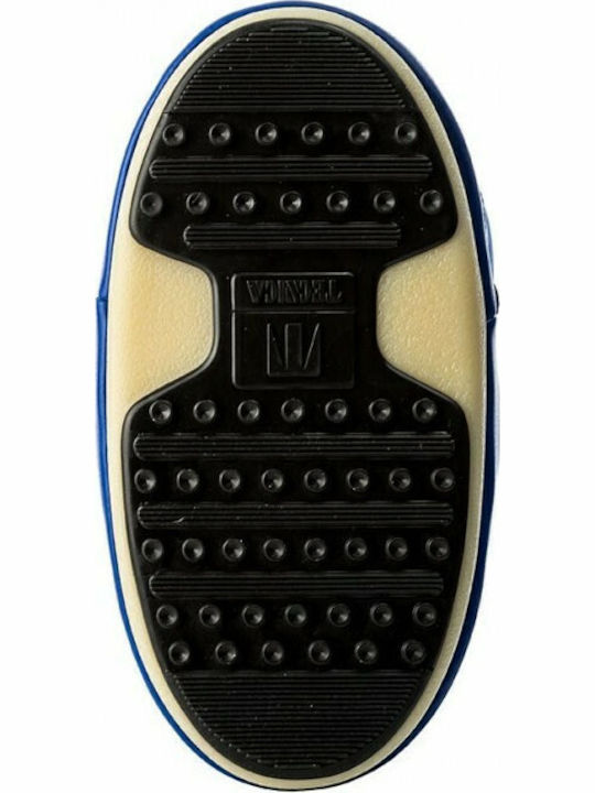 Icon Nylon Γυναικείες Μπότες Χιονιού Μπλε