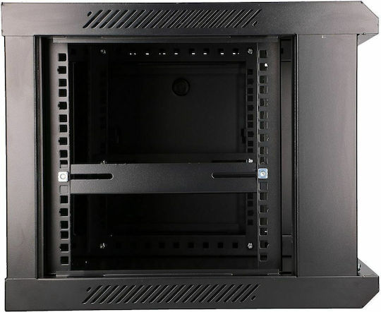 Extralink Επιτοίχια Rack Cabinet 6U 60x45cm Black EX.7225