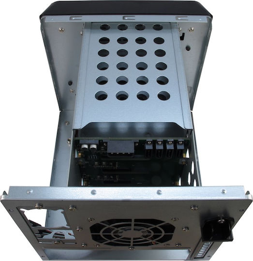 Inter-Tech 88887112 Мини Кула Компютърна Кутия Черна