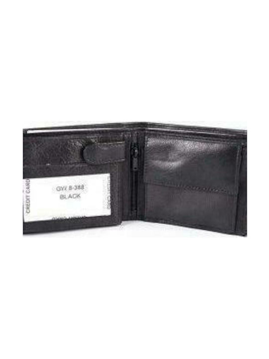 Fetiche Leather Men's Leather Wallet Black