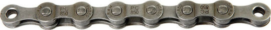 Sram PC-850 Αλυσίδα Ποδηλάτου 8 / 7 / 6 Ταχυτήτων 114L Ασημί
