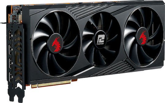 PowerColor Radeon RX 6800 XT 16GB GDDR6 Red Dragon Κάρτα Γραφικών