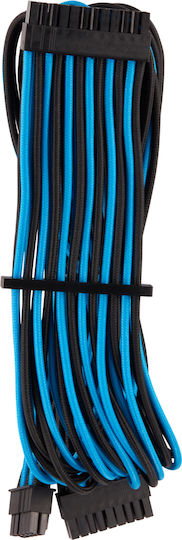 Corsair Premium Individually Sleeved PSU Cables Pro Kit Type 4 Gen 4 - Cable 0.5m Blue (CP-8920228)
