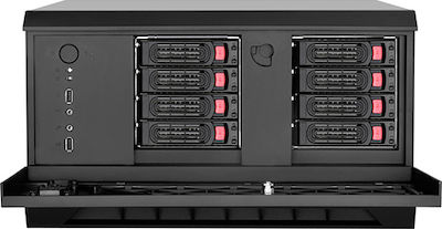 Silverstone CS381 Midi Tower Κουτί Υπολογιστή Μαύρο
