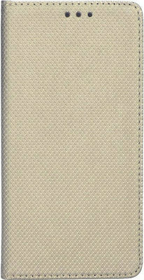 Senso MAGNET Synthetic Leather Book Gold (Galaxy A8 2018)