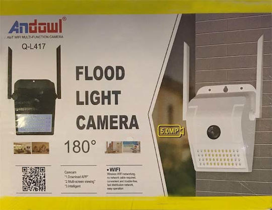 Andowl Hidden Camera WiFi 5MP with Memory Card Slot and Motion Detector
