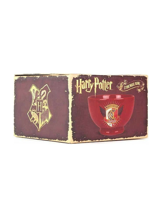 Half Moon Bay Harry Potter - Gryffindor Cereal Serving Bowl Round Ceramic Red with Diameter 14cm