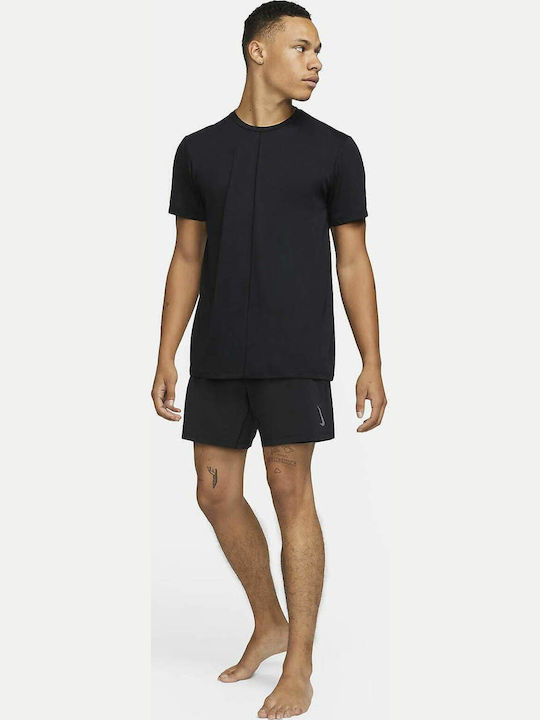 2 in 1 Sports Men's Shorts Dri-Fit Black