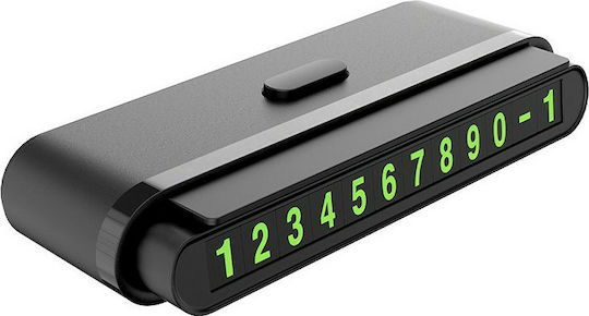 Hoco One-click Temporary Parking Plate Concealment Label