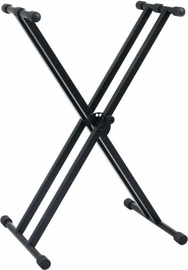 vidaXL Keyboard Stand with Adjustable Βench Stand Floor for Keyboards