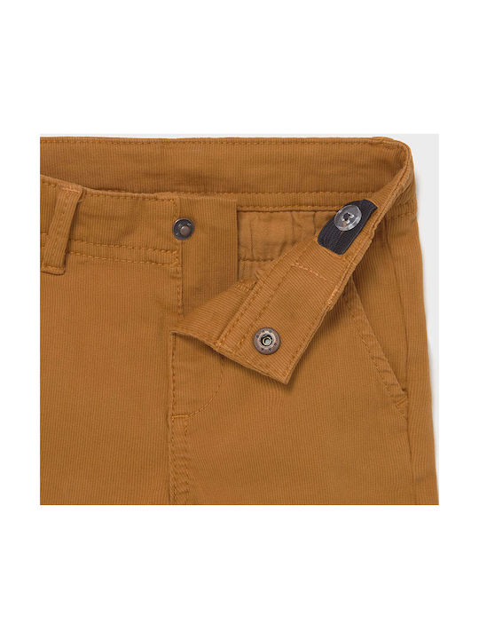 Mayoral Kids Shorts/Bermuda Fabric Brown