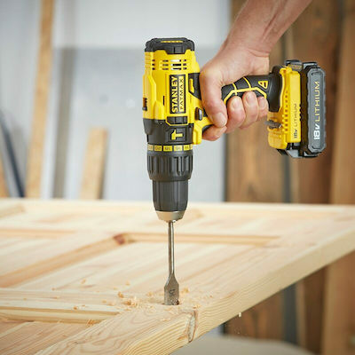 Stanley Fatmax Κρουστικό Δραπανοκατσάβιδο Μπαταρίας 18V 1x1.3Ah
