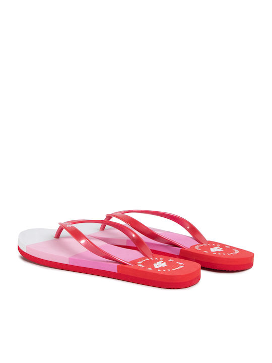 4F Women's Flip Flops Pink H4L20-KLD004-54S