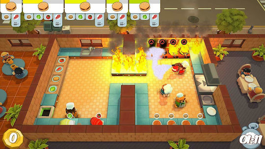 Overcooked! & Overcooked! 2 PS4 Game
