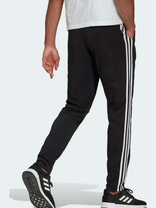 adidas Essentials 3 Stripes AEROREADY Pantaloni Jogger Negru