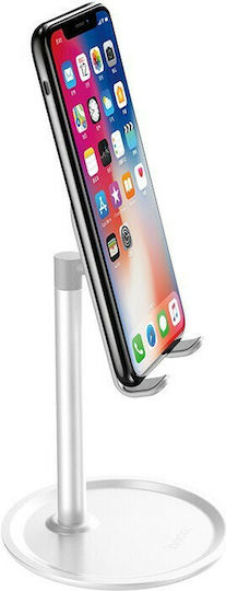 Hoco PH15 Desk Stand for Mobile Phone in Silver Colour