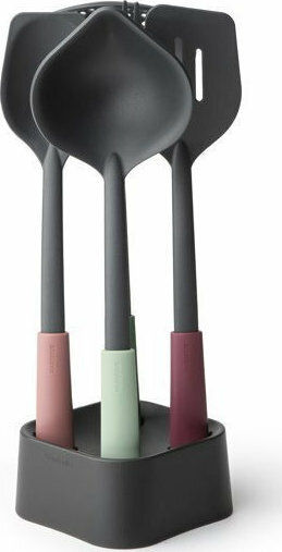 Brabantia Plastic Cooking Utensil Set Multicolour Tasty 5pcs