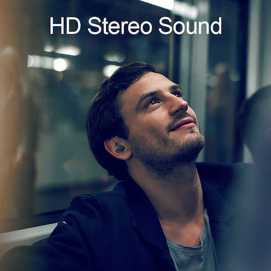 Haylou GT1 Pro In-Ear Bluetooth-Freisprecheinrichtung Kopfhörer mit Schweißresistenz und Ladeetui Schwarz