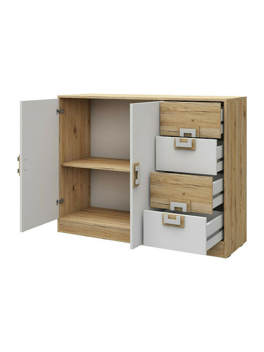 Kids Chest of Drawer Nico with 4 Drawer 120x40x93εκ.