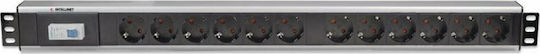 Intellinet Πολύπριζο Rack 711449 1τμχ