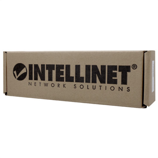 Intellinet Patch Panel for Rack 1U with 12 cat6 Ports Black