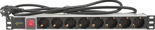 Pulsar RALZ/F Πολύπριζο Rack HK-W05282 1τμχ