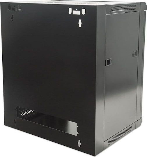 Intellinet Wandmontiert Rack-Schrank 15U Unmontiert 57x60x77cm Schwarz 711951