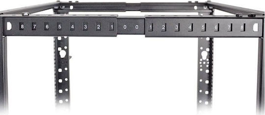 Intellinet Επιδαπέδια Καμπίνα Rack 26U Ανοιχτού Τύπου 55.88x51.45x129.52cm Μαύρο 714242
